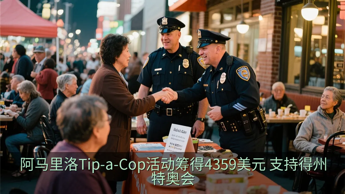 阿马里洛Tip-a-Cop活动筹得4359美元 支持得州特奥会